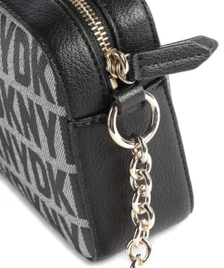 Milano Seventh Avenue Umhängetasche Lederimitat, fein genarbtes Rindsleder schwarz