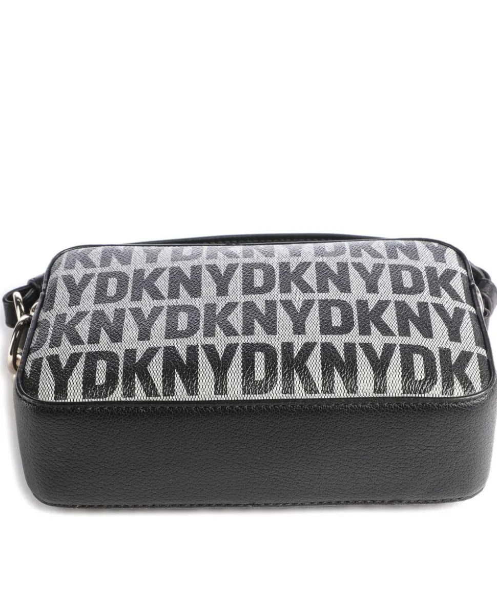 Milano Seventh Avenue Umhängetasche Lederimitat, fein genarbtes Rindsleder schwarz