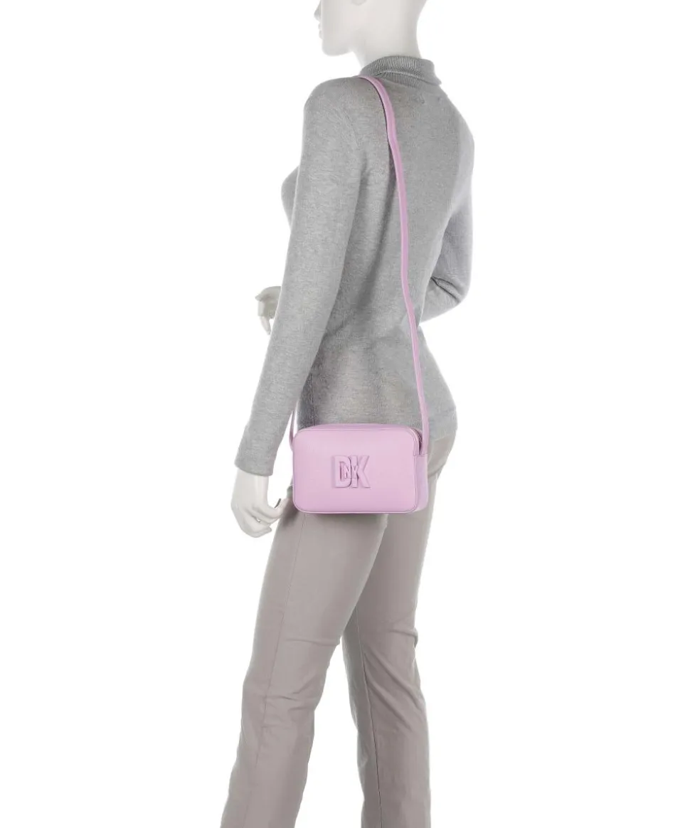 Milano Seventh Avenue Umhängetasche genarbtes Rindsleder violett