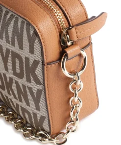 Milano Seventh Avenue Umhängetasche Lederimitat, fein genarbtes Rindsleder braun