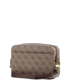 Milano Umhängetasche Lederimitat hellbraun