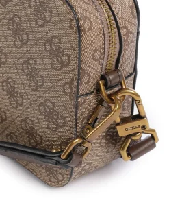 Milano Umhängetasche Lederimitat hellbraun