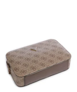 Milano Umhängetasche Lederimitat hellbraun