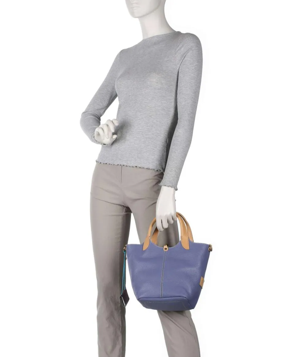 Milos Blanca Handtasche Kalbsleder blau