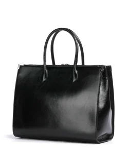 Ming Shopper Rindsleder schwarz