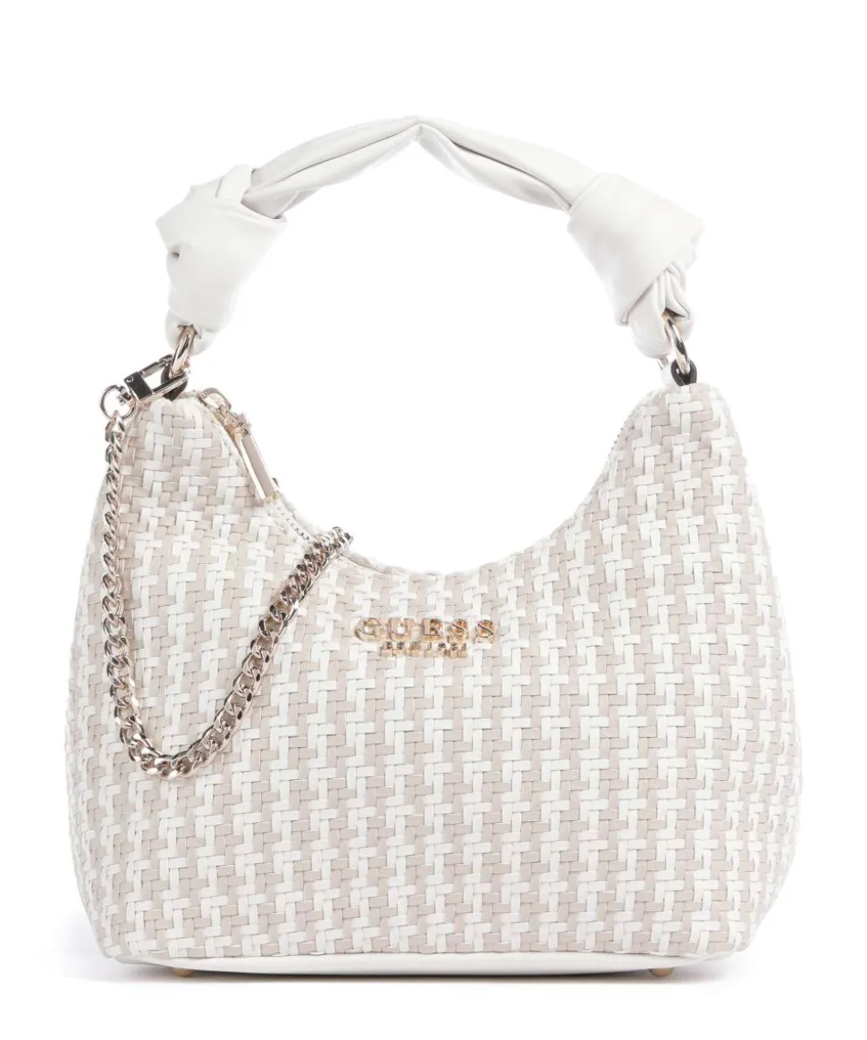 Mirema Handtasche Lederimitat weiß