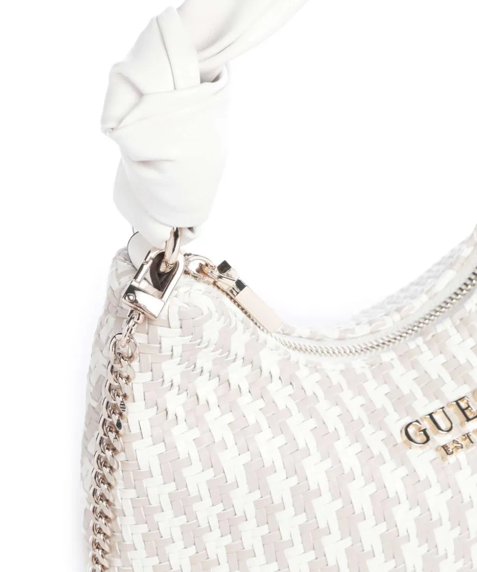 Mirema Handtasche Lederimitat weiß