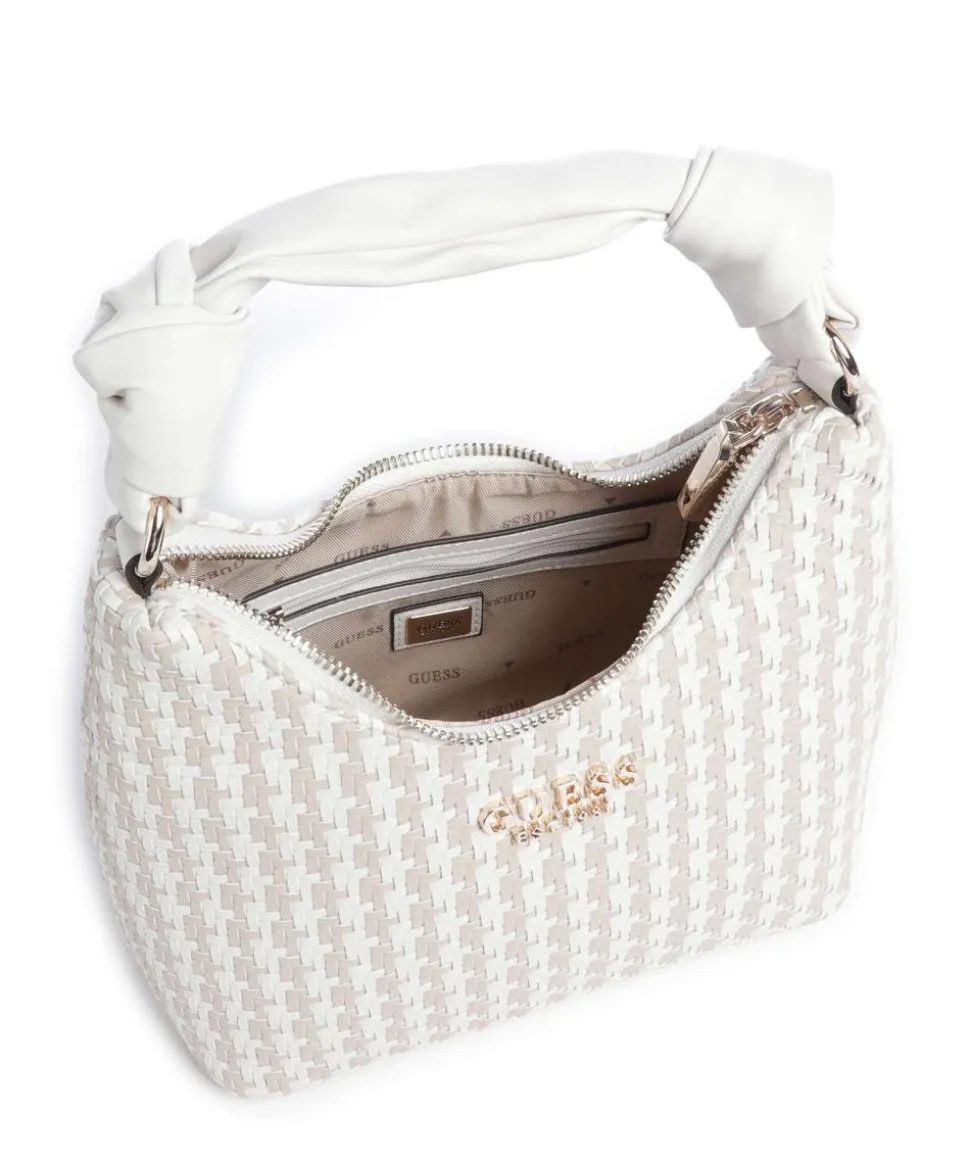 Mirema Handtasche Lederimitat weiß