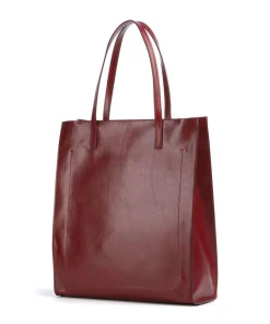 Mirra Shopper Rindsleder dunkelrot