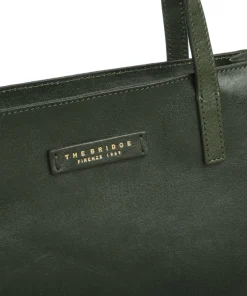 Mirra Shopper Rindsleder dunkelgrün