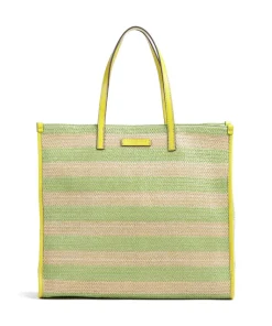 Mirra Wow Shopper Bast grün/beige