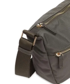 Mono Umhängetasche recyceltes Polyester khaki