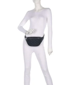 Monogram Soft Nappa M Gürteltasche fein genarbtes Leder navy