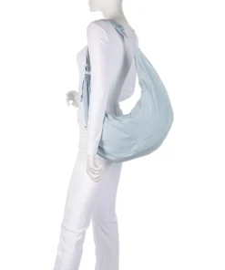 Moon Nylon L Beuteltasche Nylon hellblau