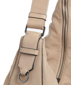 Moon Sheep Natural L Beuteltasche Schafsleder beige