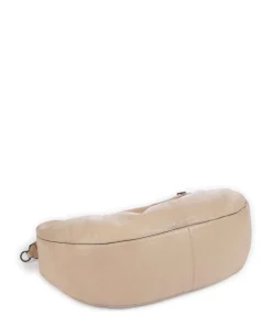 Moon Sheep Natural L Beuteltasche Schafsleder beige