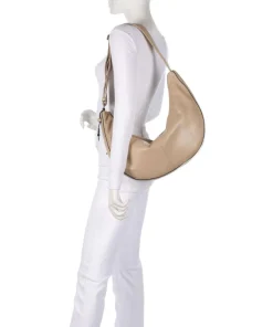 Moon Sheep Natural M Beuteltasche Schafsleder hellbraun