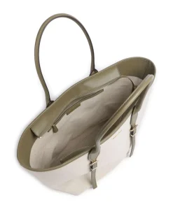 Moore Shopper Polyester, Canvas beige/grün