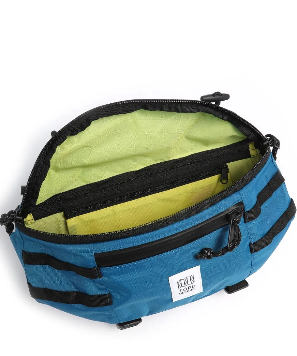 Mountain Slingbag recyceltes Nylon blau