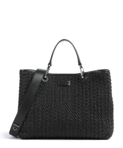 My EA Handtasche Lederimitat schwarz