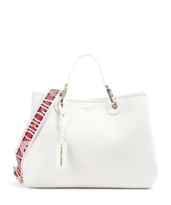 My EA Handtasche Lederimitat weiß