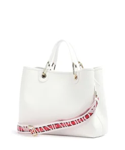 My EA Handtasche Lederimitat weiß