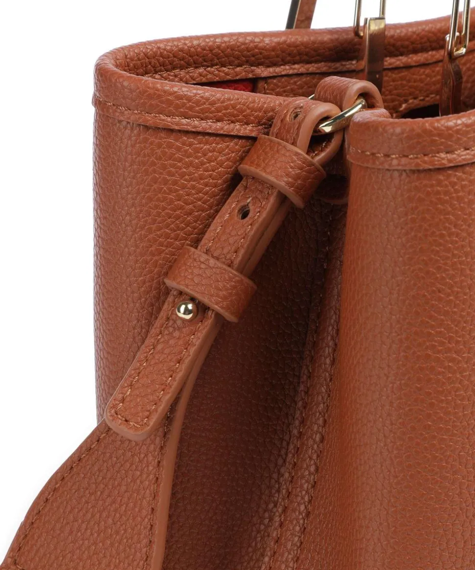 My EA Handtasche Lederimitat braun