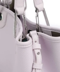 My EA Handtasche Lederimitat rosa