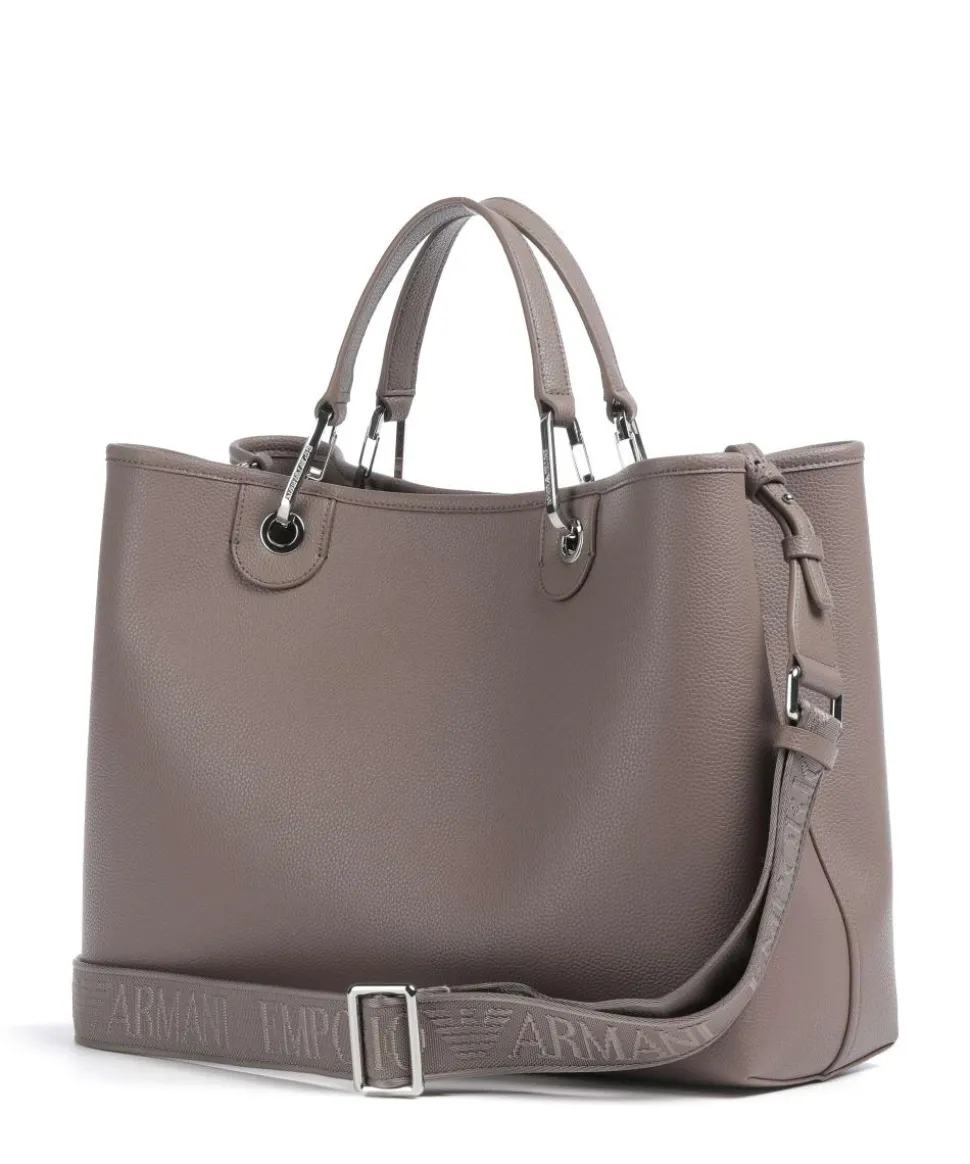 My EA Handtasche Lederimitat taupe