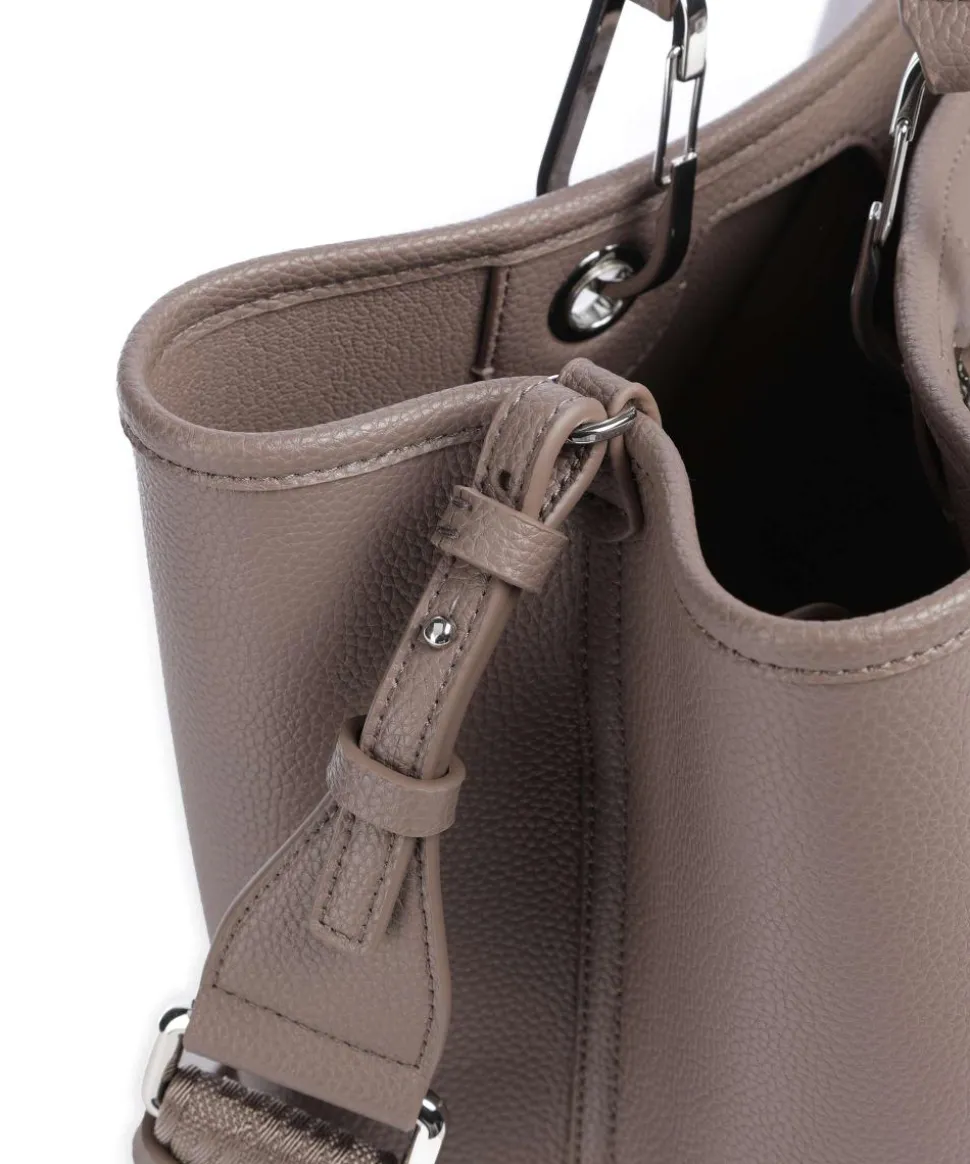 My EA Handtasche Lederimitat taupe