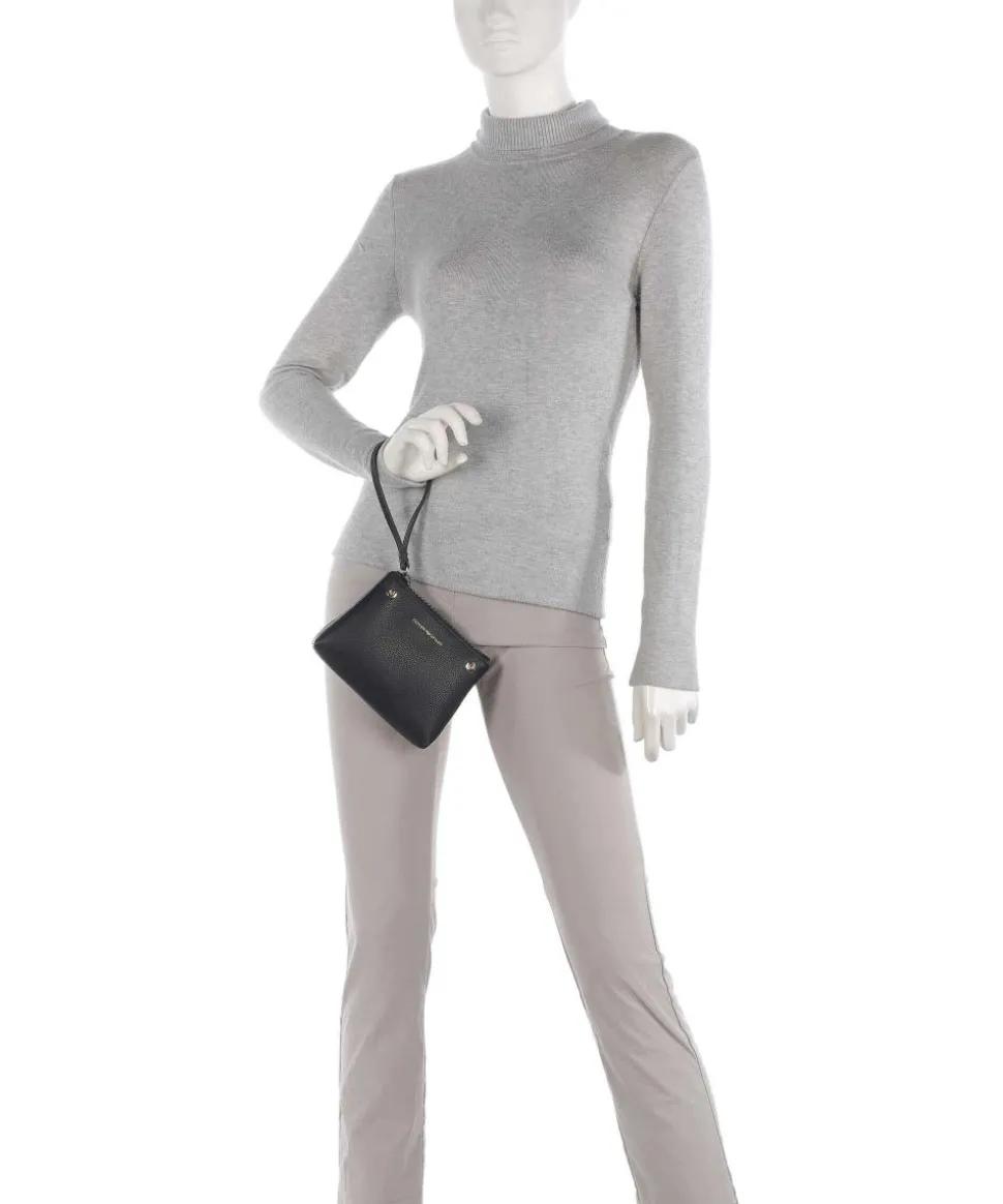 My EA Handtasche Lederimitat schwarz