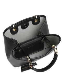 My EA Handtasche Lederimitat schwarz