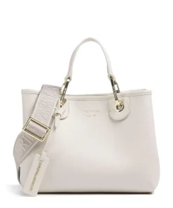 My EA Handtasche Lederimitat beige