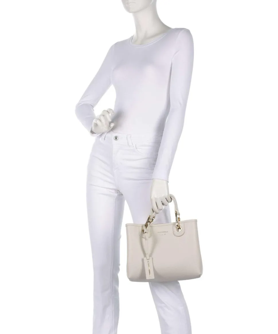 My EA Handtasche Lederimitat beige