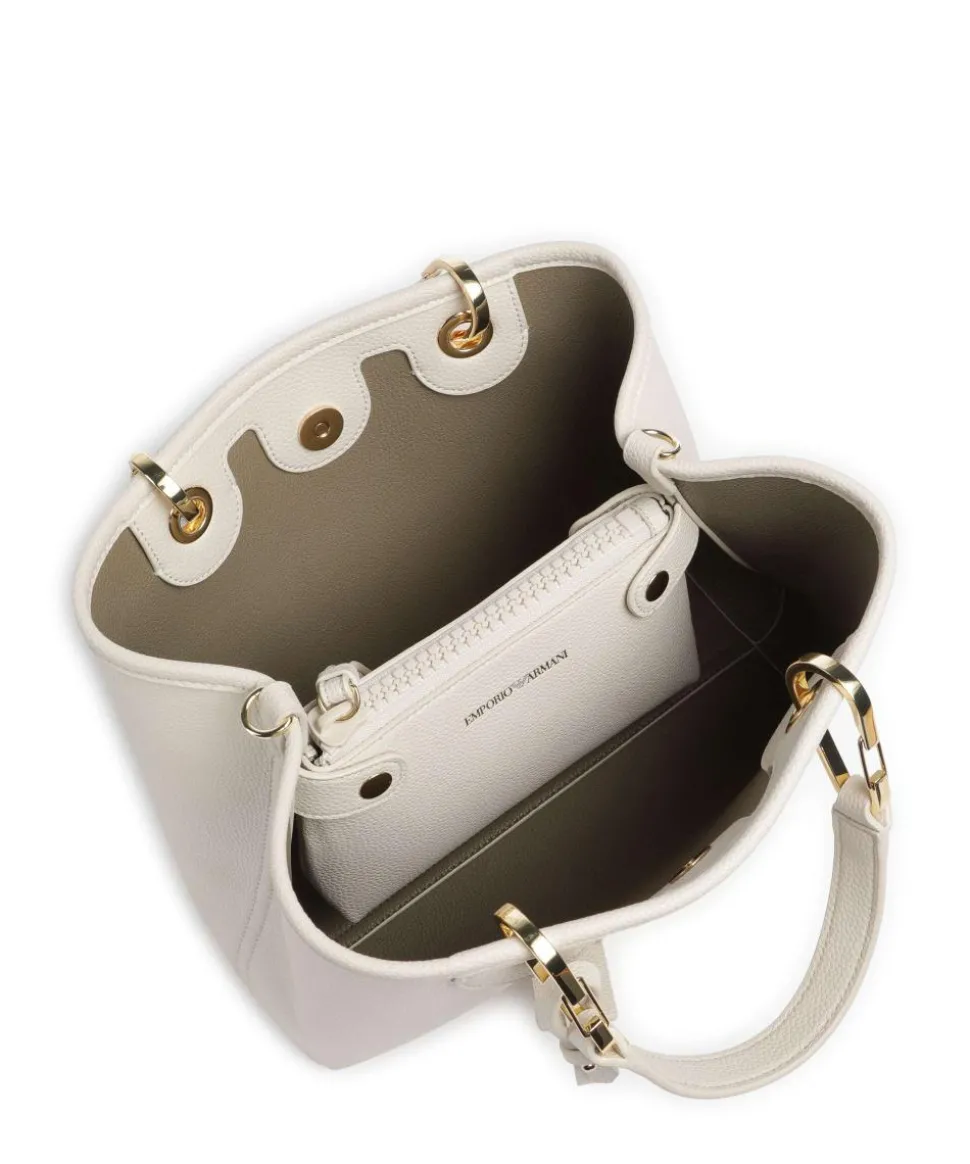 My EA Handtasche Lederimitat beige