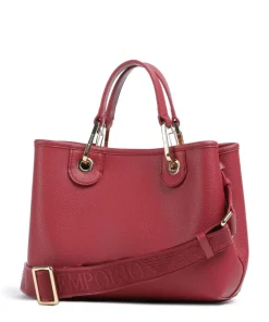 My EA Handtasche Lederimitat dunkelrot