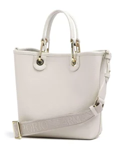 My EA Handtasche Lederimitat beige
