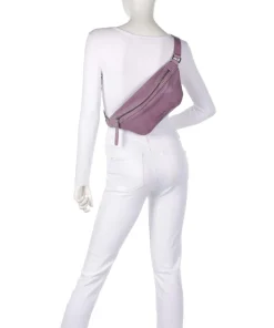 My old Friend Umhängetasche genarbtes Leder lavendel