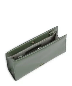 Myfurla Mini Umhängetasche genarbtes Leder khaki