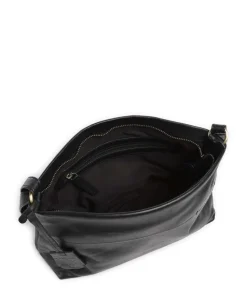 Natural Norah Umhängetasche Leder schwarz