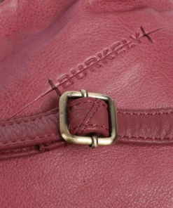 Natural Norah Umhängetasche Leder pink