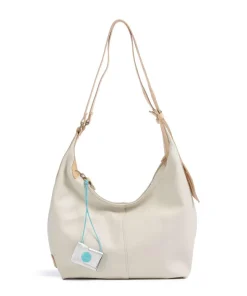 Naxos Clara Beuteltasche fein genarbtes Rindsleder beige