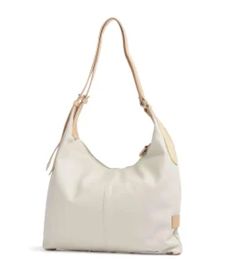 Naxos Clara Beuteltasche fein genarbtes Rindsleder beige