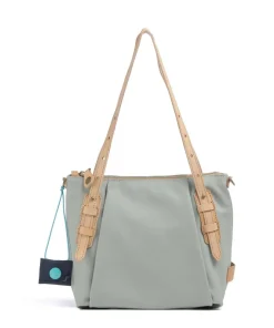 Naxos Yoana Shopper fein genarbtes Rindsleder grünblau