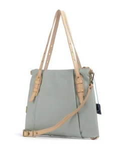 Naxos Yoana Shopper fein genarbtes Rindsleder grünblau