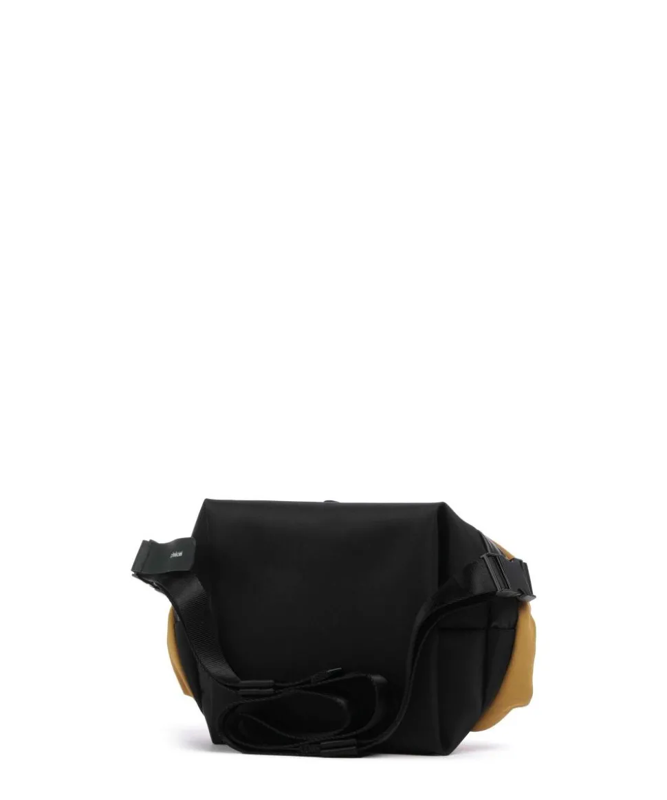 Neda Umhängetasche Nylon beige/schwarz