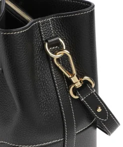 Neo Izy S Handtasche genarbtes Rindsleder schwarz