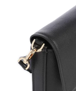 Nessa Small Umhängetasche genarbtes Rindsleder schwarz