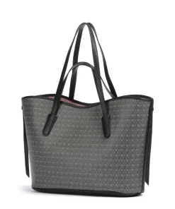 Never Without Bag Monogram Shopper Canvas grau/schwarz