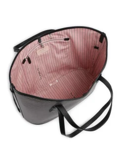 Never Without Bag Monogram Shopper Canvas grau/schwarz